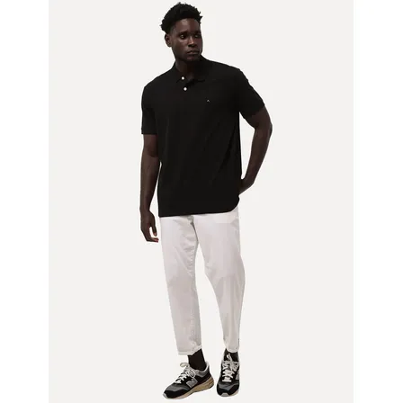 Polo Aramis Masculina Piquet Lisa Light Icon Preta Original