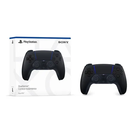 Controle Joystick Sem Fio Sony Playstation 5 Dualsense Midnight Black Preto