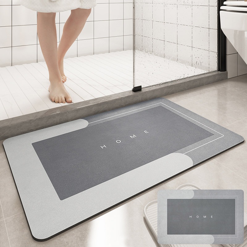 KIt Tapete Mágico Ultra Absorvente P Banheiro Antiaderente Liso Cor Cores Aleatórias