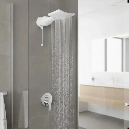 Chuveiro Lorenzetti Loren Shower Ultra Eletrônico Branco 220v 7500w 7.5 Kw