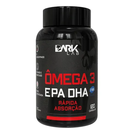 Ômega 3 Epa Dha 120 Cápsulas Dark Lab Sem Sabor