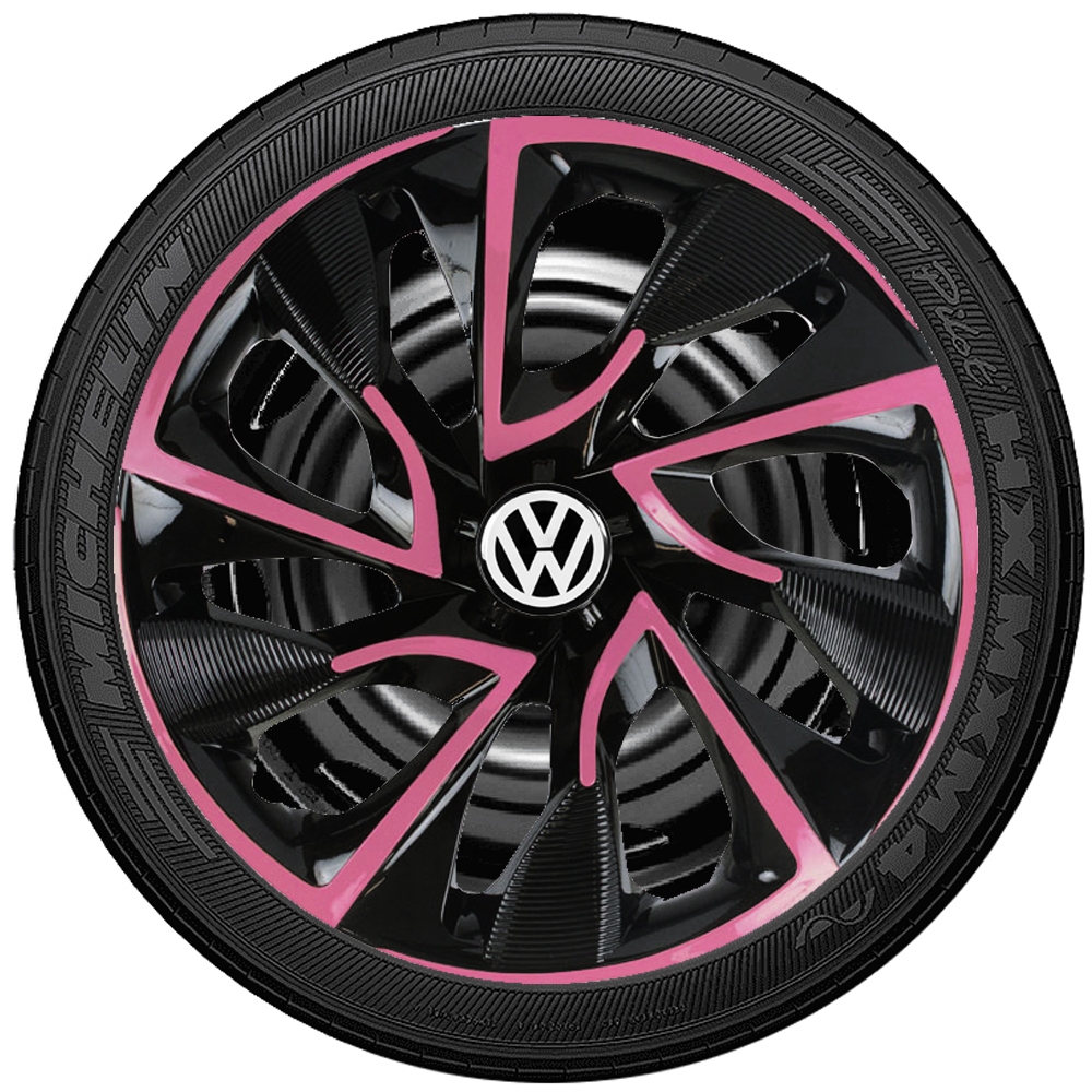 Envio Imediato 4 Calotas Esportivas aro 13/14/15 DS4 Compatível com Gol G3 G4 G5 G6 UP! Voyage Fox