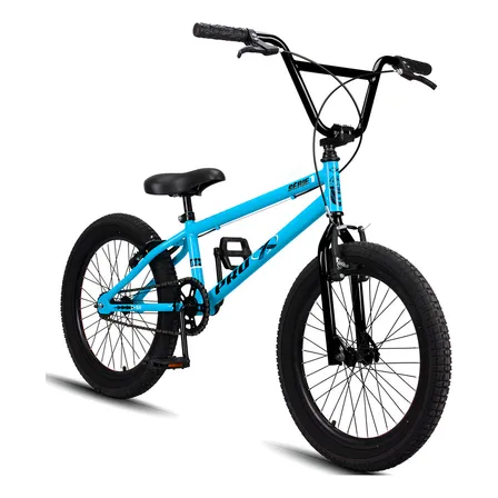 Bicicleta Bmx 20  Pro-x Série 1 Aço Carbono Freio V-brake Azul Azul/preto