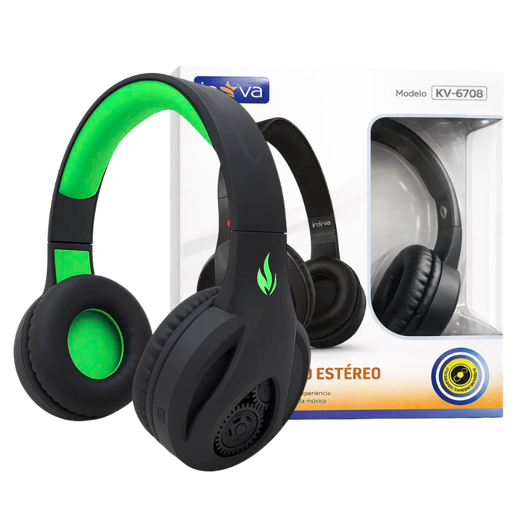 Fone de Ouvido Bluetooth Original Inova Sem Fio Headphone Wireless